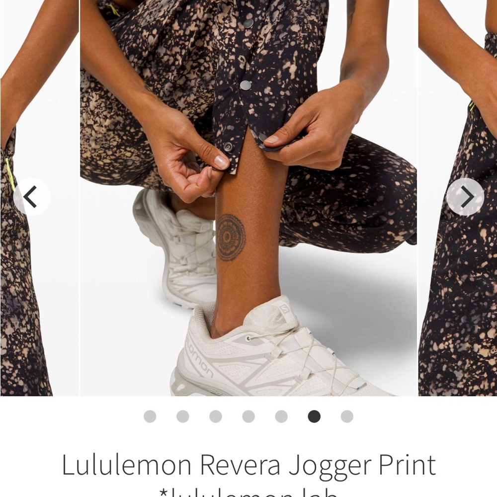 Lululemon Revera Jogger Print Size S - Picture 5 of 9